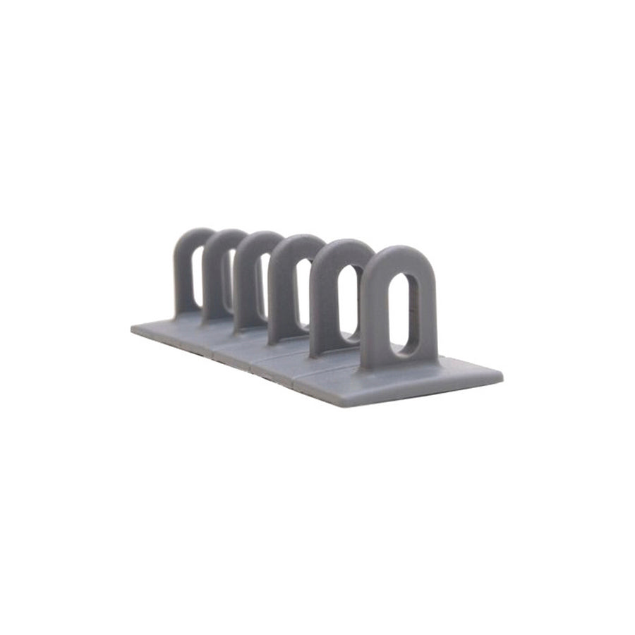 Gys 048096 Set Of 3 Grey Flat Plastic Multipads (6X50X156Mm) Car Body Accessories