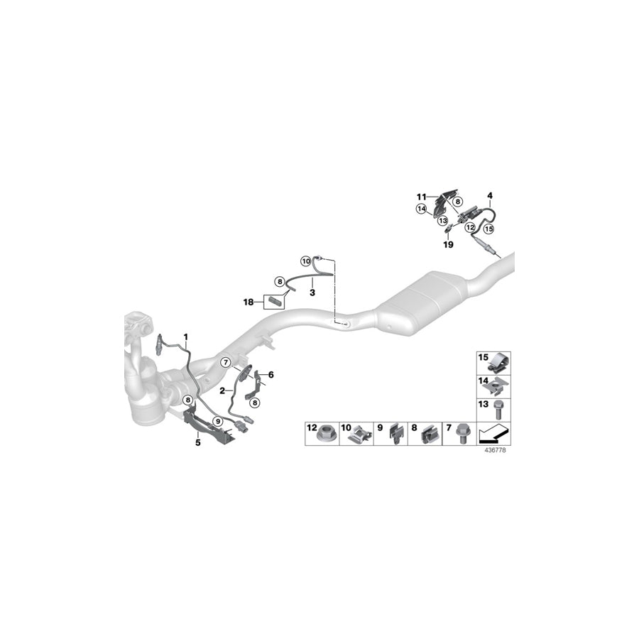 Genuine BMW 12521703570 E91 E36 E90 Plug Housing 4 POL. (Inc. 116i 2.0, 118i & M3 CSL)