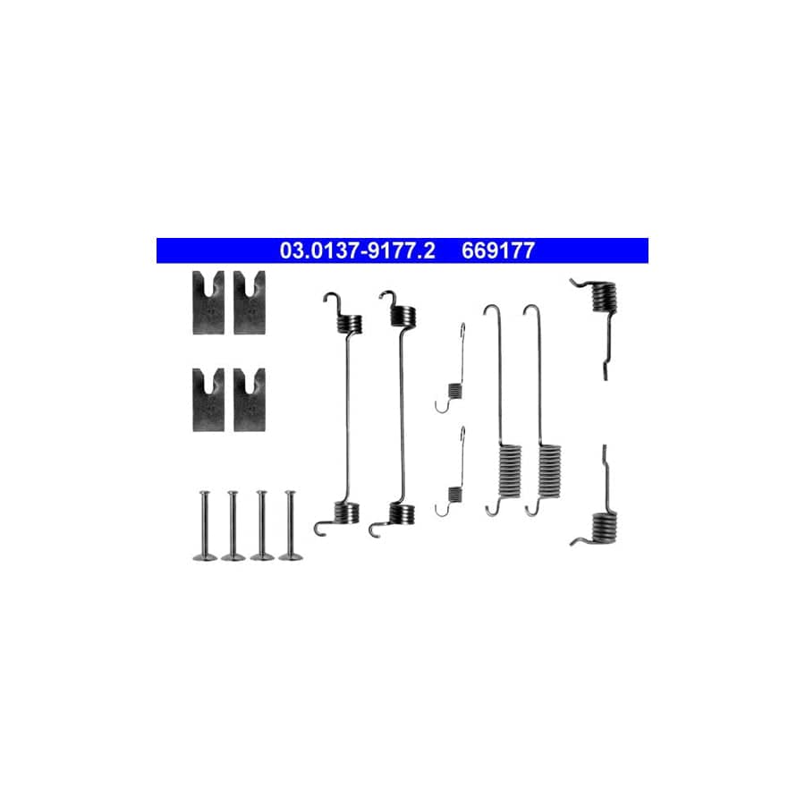 ATE 03.0137-9177.2 Accessory Kit, Brake Shoes