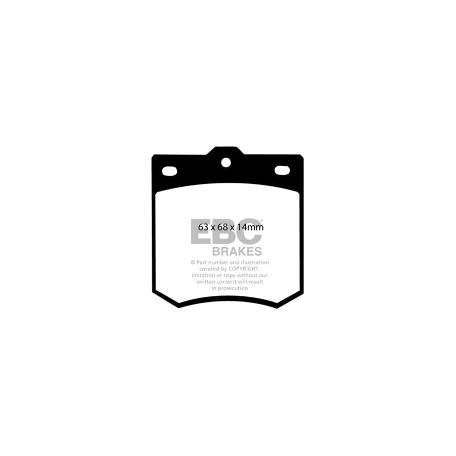 EBC DP138 Mazda Toyota Ultimax Front Brake Pads 2 | ML Performance UK Car Parts