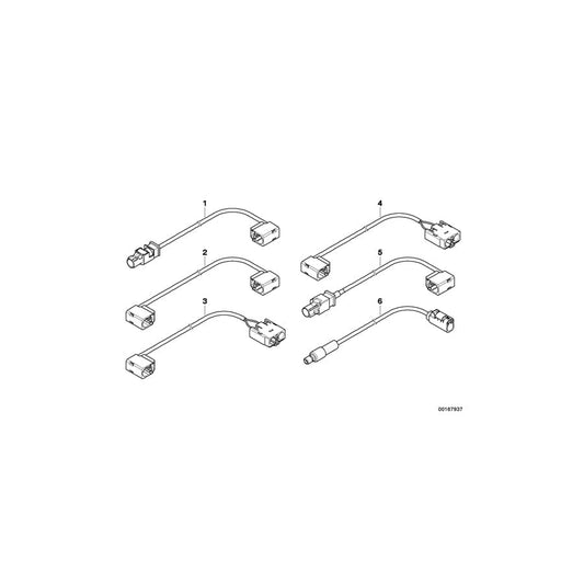 Genuine BMW 61119206204 E71 E70 Hsd Wire L=3900 (Inc. X5)