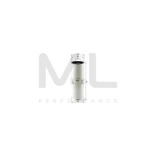 MANN-FILTER WP 12 001 Oil Filter Spin-on Filter