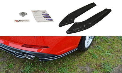 Maxton Design AU-A5-2-SLINE-RSD1T Rear Side Splitters Audi A5 S-Line F5 Coupe | ML Performance UK Car Parts