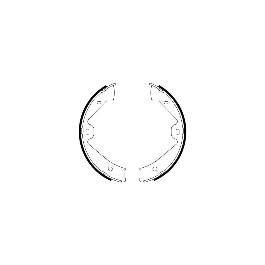ABE Crw001ABE Handbrake Shoes