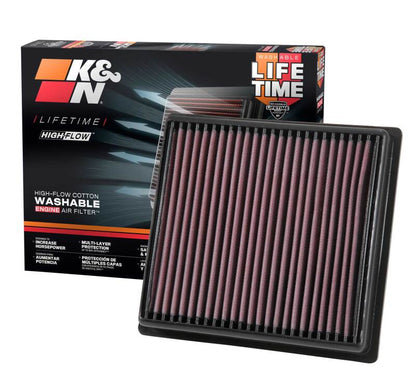 K&N Engineering K&N 2017 Subaru Impreza L4-2.0L F/I Drop In Replacement Air Filter