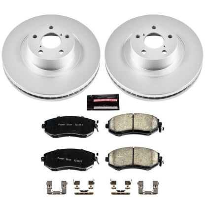 PowerStop Power Stop 13-16 Scion FR-S Front Z17 Evolution Geomet Coated Brake Kit