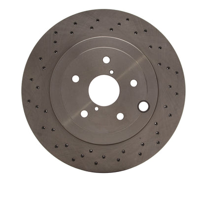 DFC 18-25 Subaru WRX STI Rear Drilled Brake Rotor