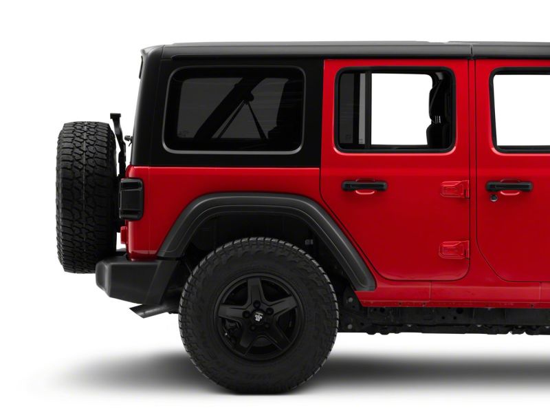 Raxiom 18-23 Jeep Wrangler JL Axial Series Carver LED Tail Lights- Black Housing (Smoked Lens)