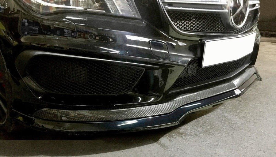 Maxton Design Mercedes Benz CLA 45 AMG C117 (Pre-Facelift) Front Splitter V.1