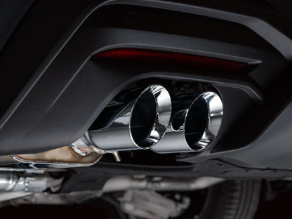 AWE Tuning AWE 2024 Ford Mustang GT Fastback S650 RWD SwitchPath Cat-Back Exhaust w/ Quad Chrome Silver Tips