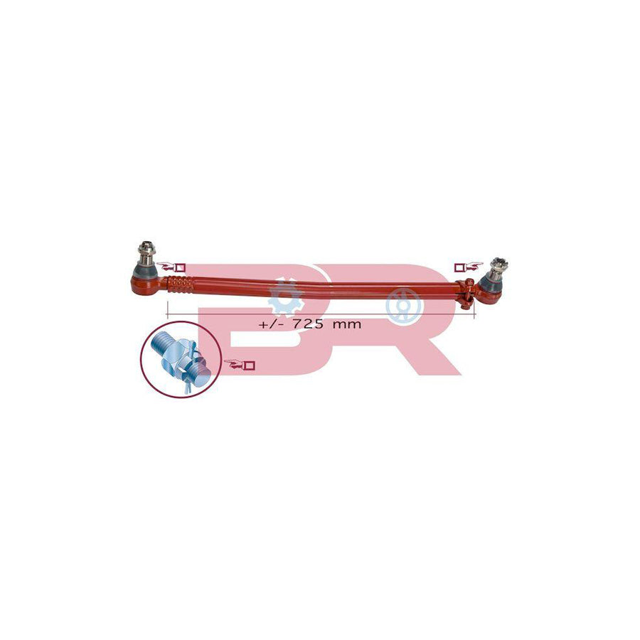 Botto Ricambi Brst2544 Centre Rod Assembly