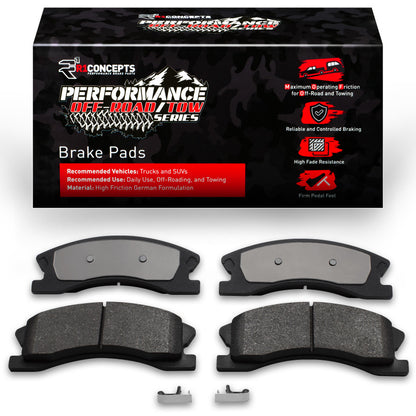 R1 Concepts R1 99-04 Jeep Grand Cherokee Front Off-Road/Tow Brake Pads