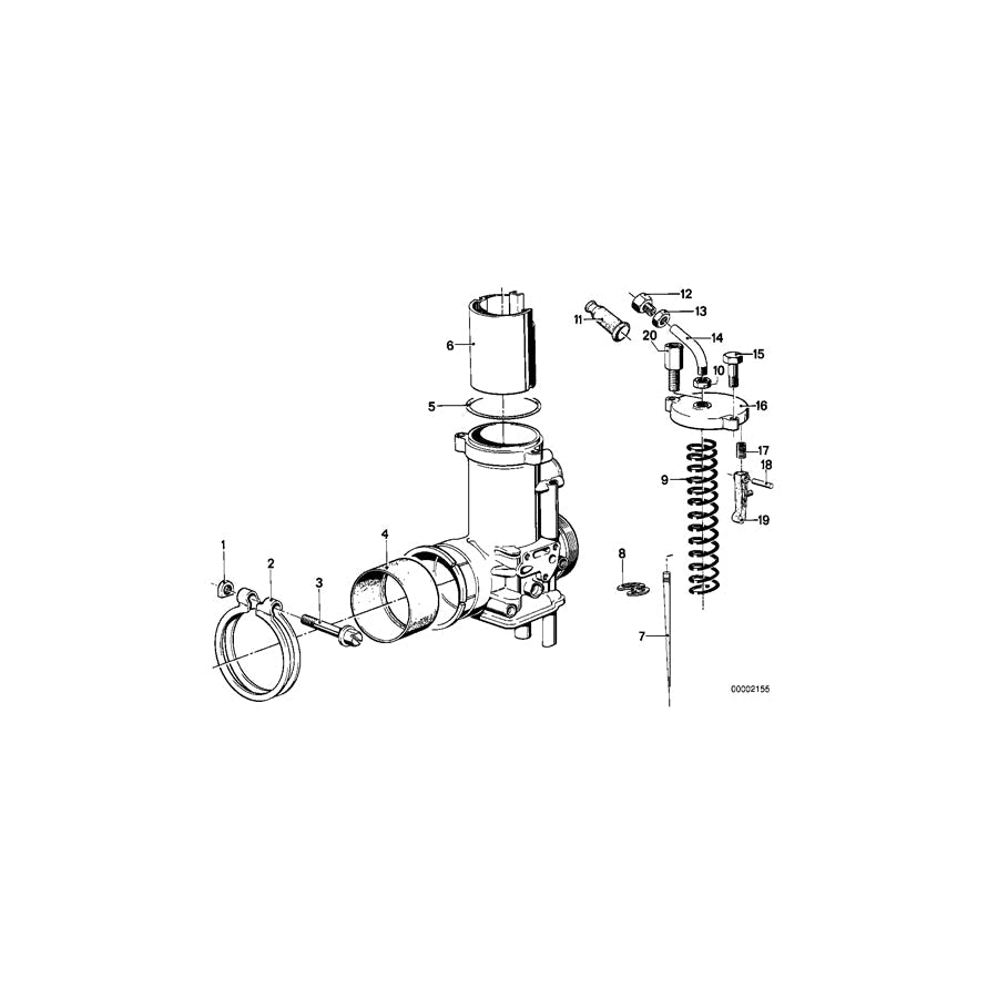Genuine BMW 13111260849 Lever (Inc. R90S)