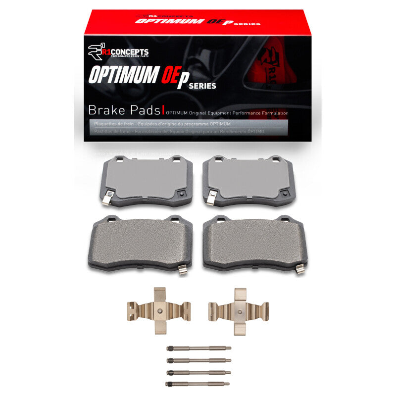 R1 Concepts R1 12-17 Jeep Grand Cherokee Rear Optimum OE Pads & Hardware Kit