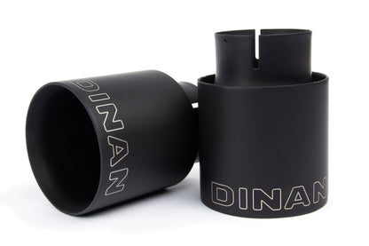 Dinan 17-24 Mini Cooper Clubman/Countryman S ALL4 (F54/F60) Valved Axleback Exhaust - Black Tips