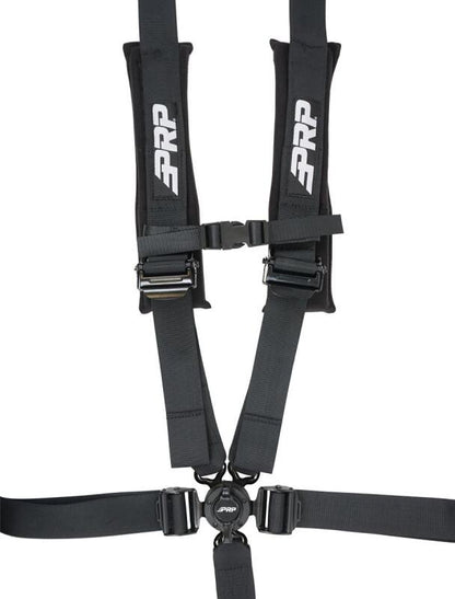 PRP Seats PRP 5.2 Cam-Lock Harness w/ Ratchet Lap Belt - Black