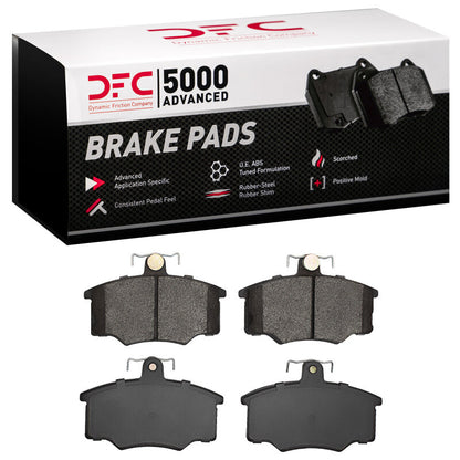 DFC 82-83 Audi Coupe Front 5000 Advanced Semi Metallic Brake Pads