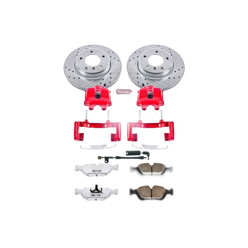 PowerStop Power Stop 2000 BMW 323i Front Z26 Street Warrior Brake Kit w/Calipers