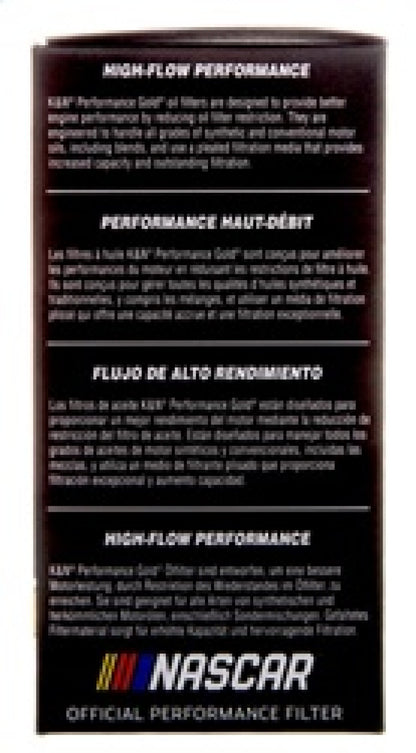 K&N Engineering K&N Performance Oil Filter for 2019 Audi A3 2.0L