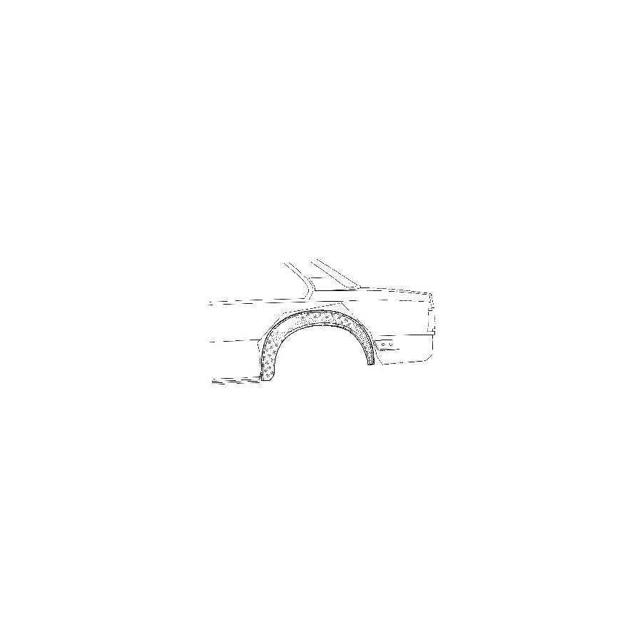 Van Wezel 3763446 Repair Panel for OPEL VECTRA