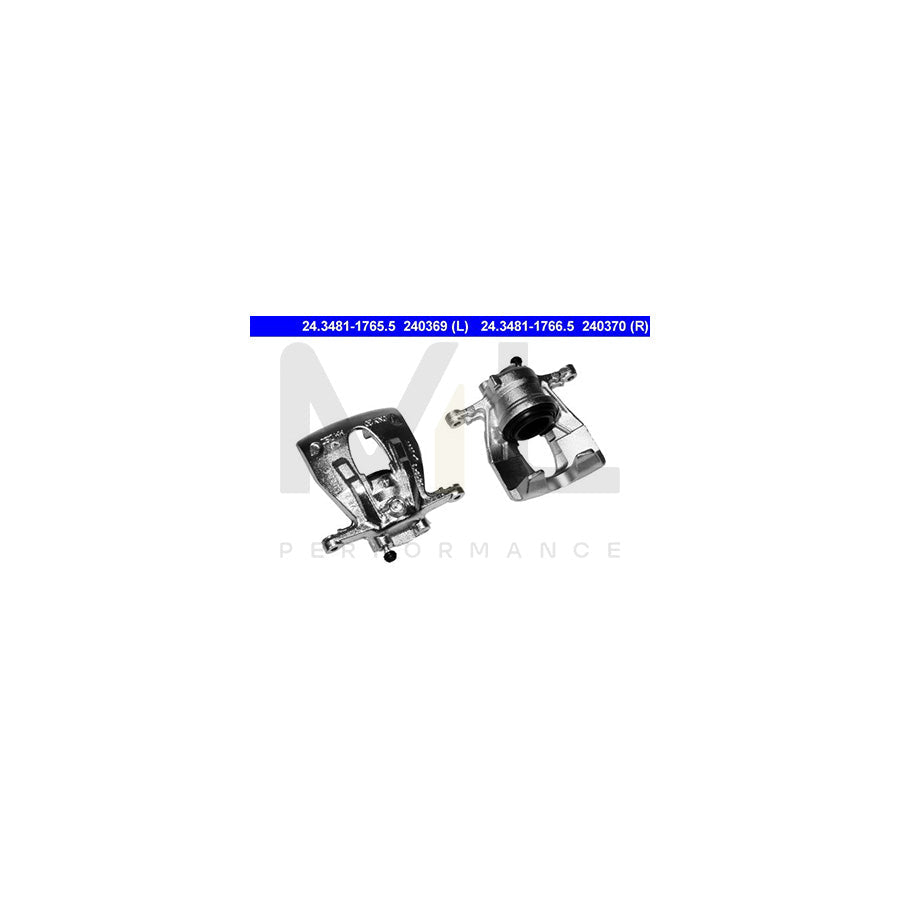 ATE 24.3481-1765.5 Brake Caliper without holder