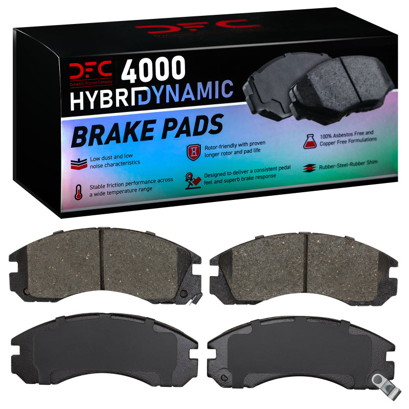DFC 90-22 Plymouth Laser Front 4000 Hybridynamic Brake Pads