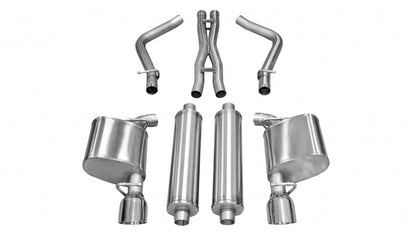 CORSA Performance Corsa 2011-2013 Chrysler 300 R/T 5.7L V8 Polished Sport Cat-Back Exhaust