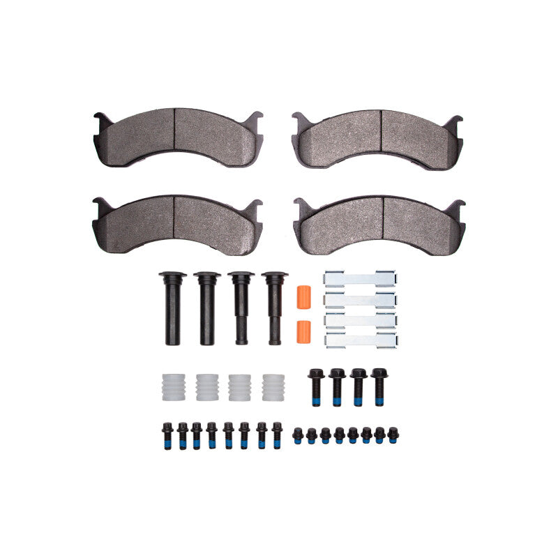 R1 Concepts R1 98-25 Beaver Motorcoach Monterey Front/Rear Ceramic Pads & Hardware Kit