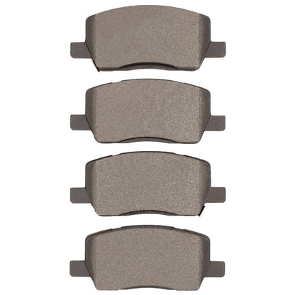 DFC 17-25 Tesla Model X Rear 5000 Advanced Low Metallic Brake Pads