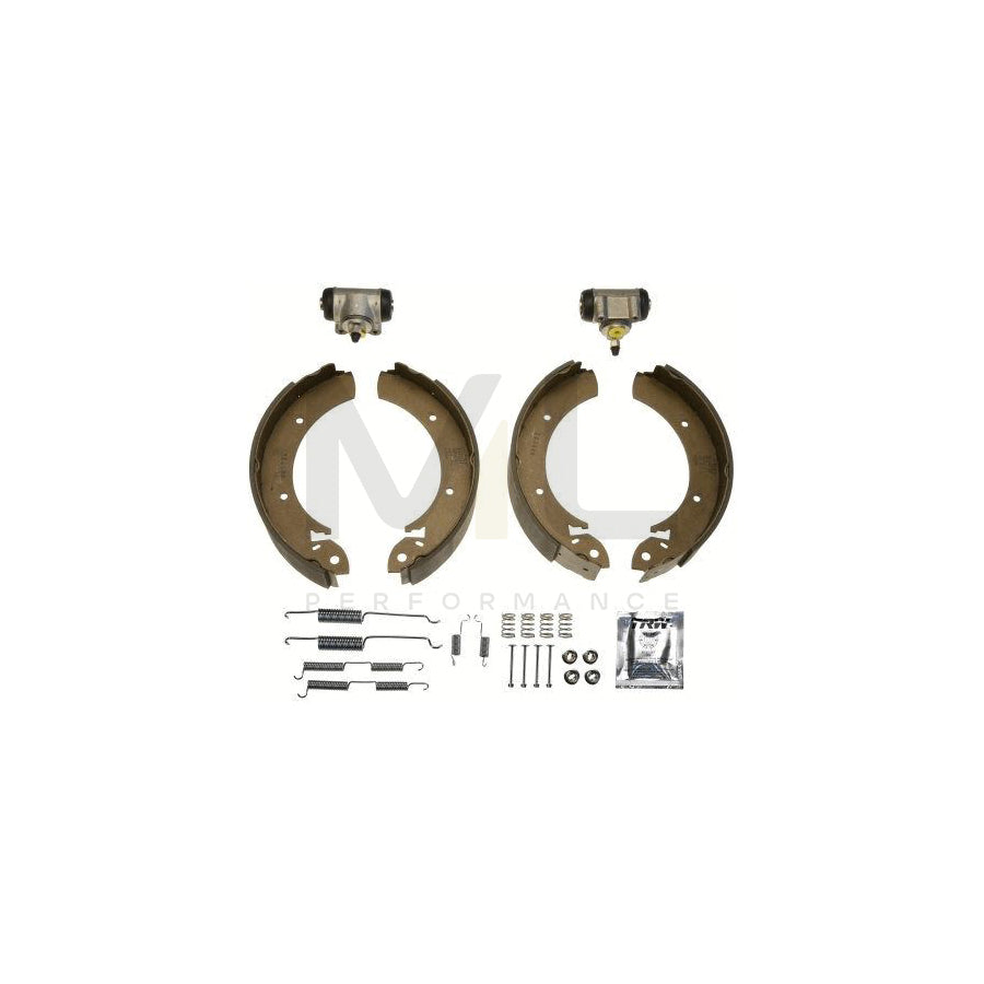 TRW Brake Kit BK1938 Brake Shoe Set with wheel brake cylinder
