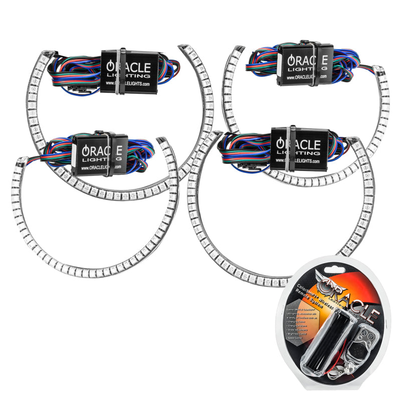 ORACLE Lighting Oracle Dodge Challenger 15-21 LED Waterproof Halo Kit - ColorSHIFT