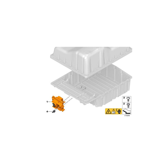 Genuine BMW Mini 07129907271 G21 G11 F15 Fillister Head Screw M4X10-8.8-ZNNIV (Inc. 330dX, 320i & 330d)