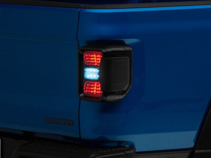 Raxiom 20-23 Jeep Gladiator JT w/ Factory Halogen LED Tail Lights- Black Housing (Smoked Lens)