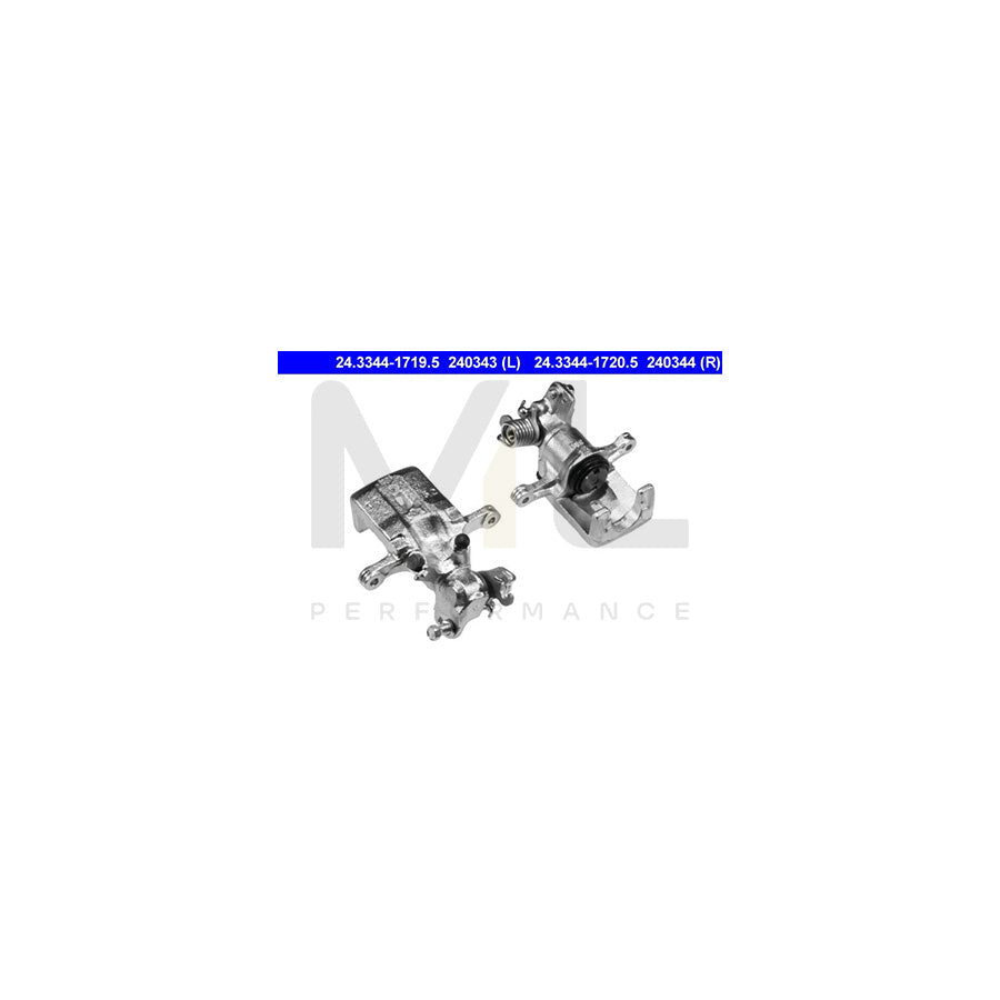 ATE 24.3344-1720.5 Brake Caliper for NISSAN ALMERA without holder