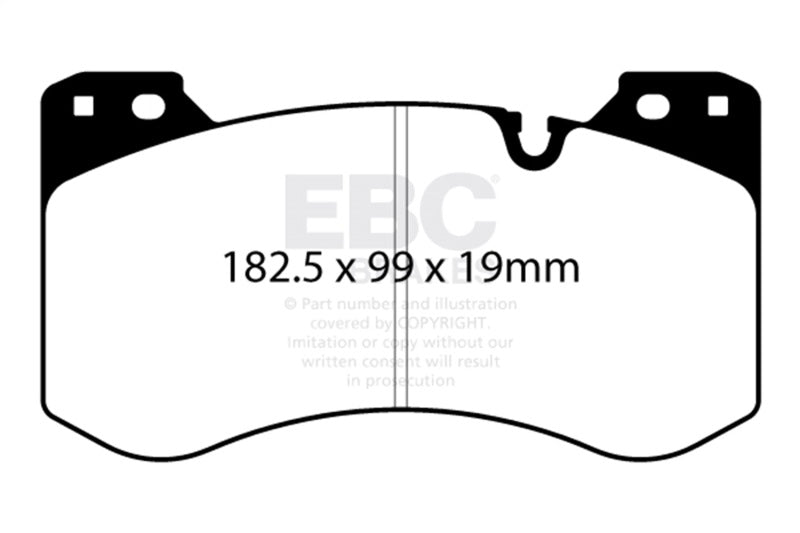 EBC 2021+ BMW M3 G80 3.0TT Redstuff Front Brake Pads