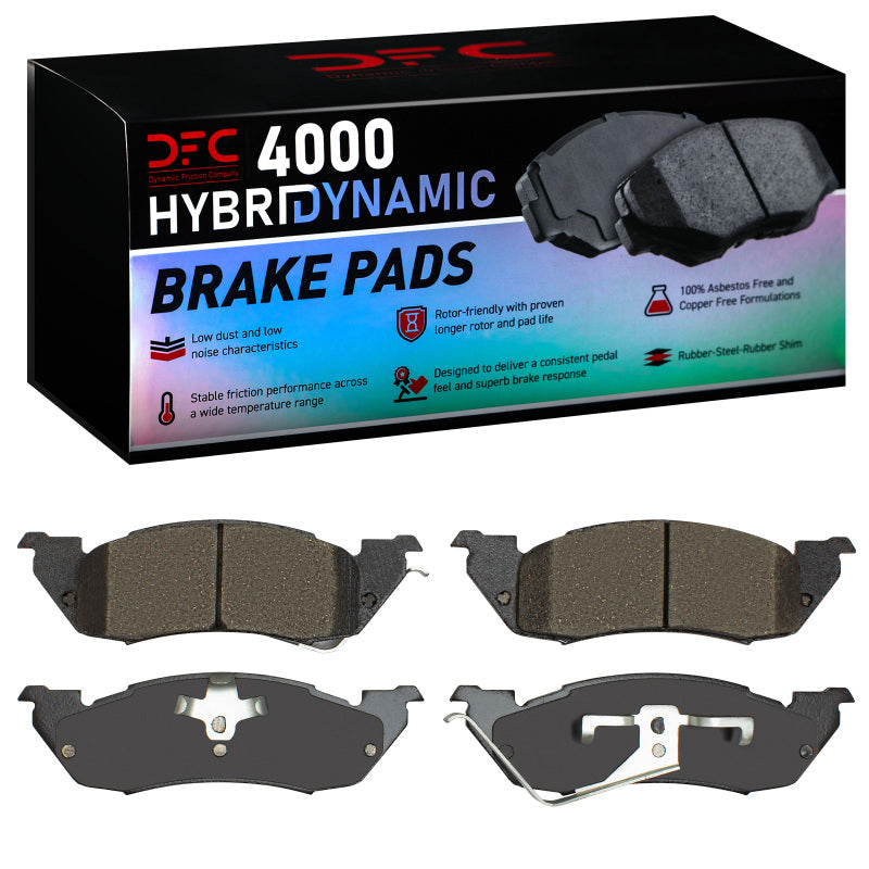DFC 91-98 Dodge Dakota RWD Front 4000 Hybridynamic Brake Pads