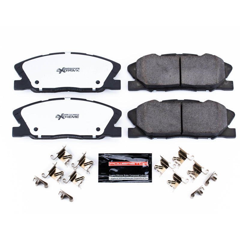 PowerStop Power Stop 2018 Dodge Challenger Front Z26 Extreme Street Brake Pads w/Hardware