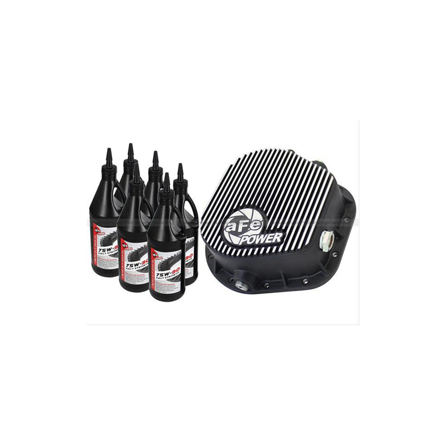 aFe 46-70022-WL Differential Cover Ford F-250/F-350/Excursion 86-21 V8 (td) (10.25/10.50-12)