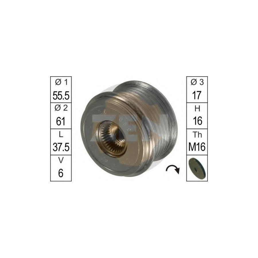 Era 219021 Alternator Freewheel Clutch