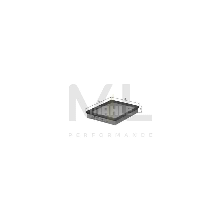 MAHLE ORIGINAL LX 119 Air Filter Filter Insert | ML Performance Car Parts