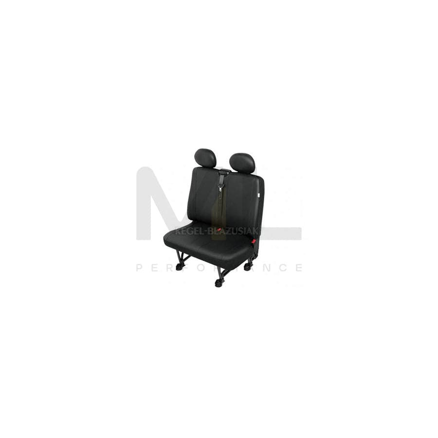 KEGEL 5-1419-244-4010 Car seat cover Black, Leatherette, Polyester, Rear