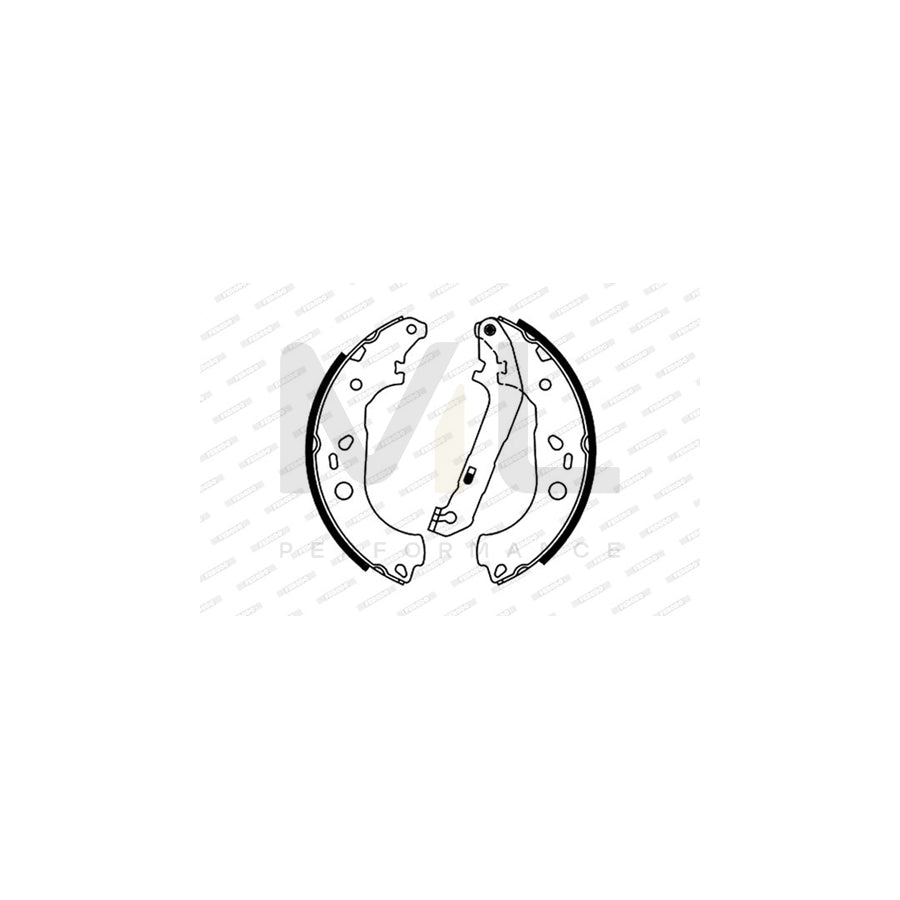 Ferodo Premier FSB687 Brake Shoe Set