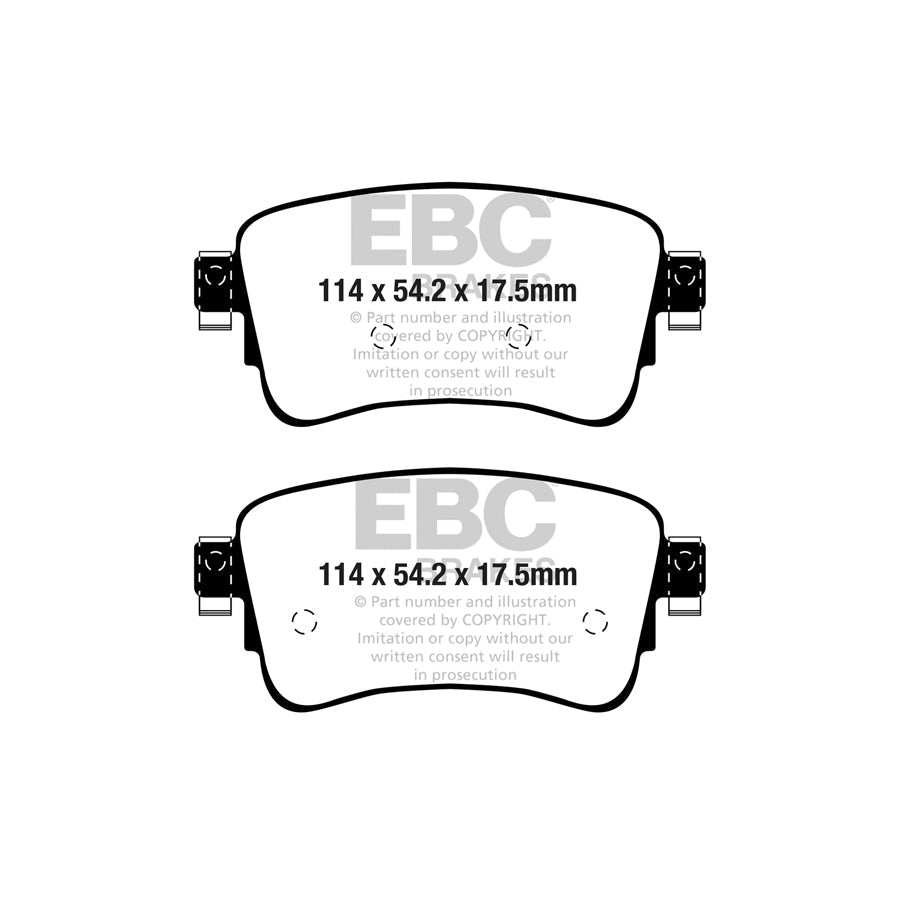 EBC PD40K2463 Citroen Opel Peugeot Toyota Ultimax Pad & Plain Disc Kit - TRW/Bendix Caliper 3 | ML Performance UK Car Parts