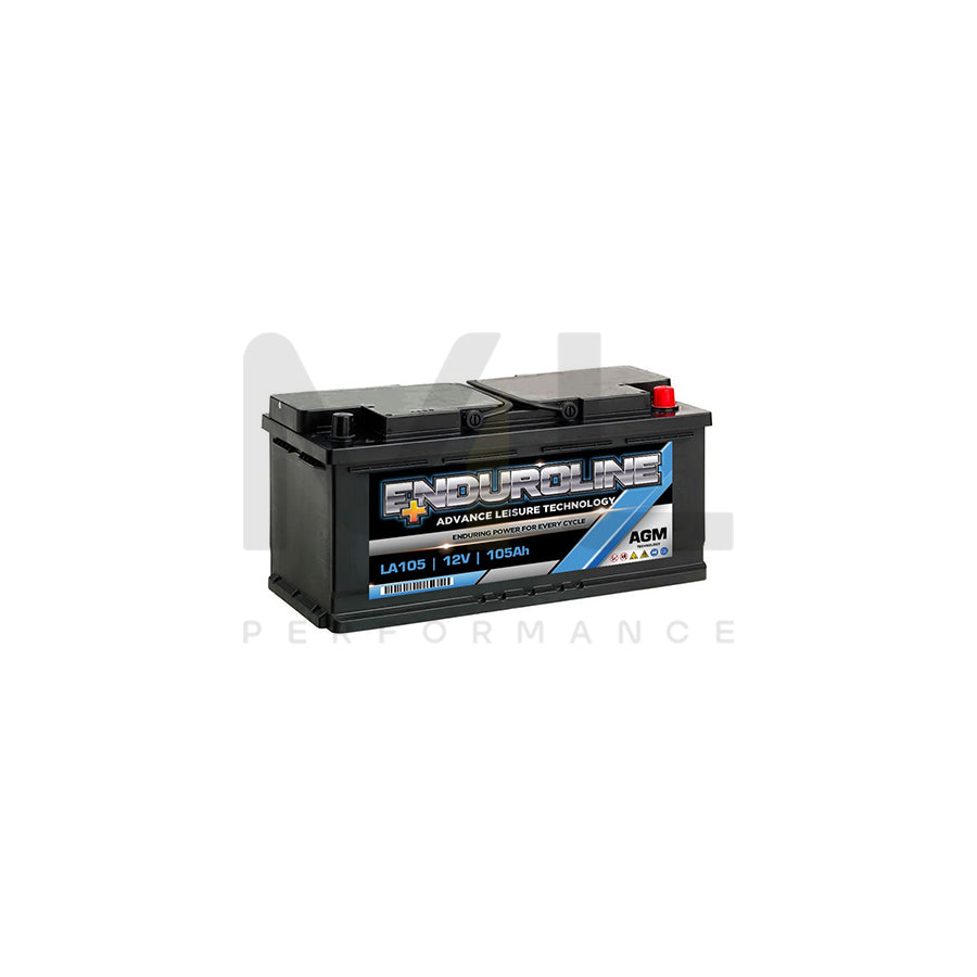 Enduroline LA105 AGM Leisure Battery 105Ah