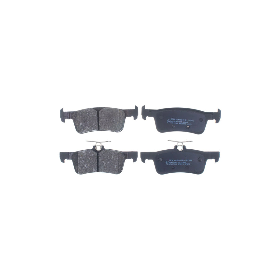 Denckermann B111391 Brake Pad Set for Peugeot 308