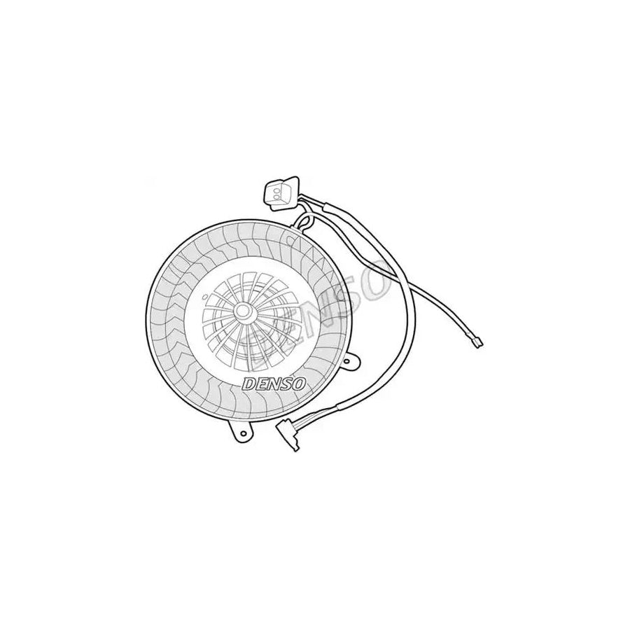 DENSO DEA17015 Interior Blower Suitable for Mercedes-Benz E-Class