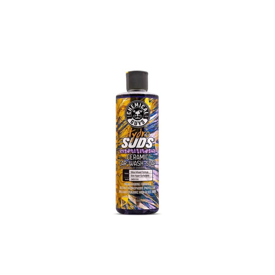 Chemical Guys HydroSuds High-Gloss Hyper Foaming SiO2 Ceramic Car Wash Soap 16oz