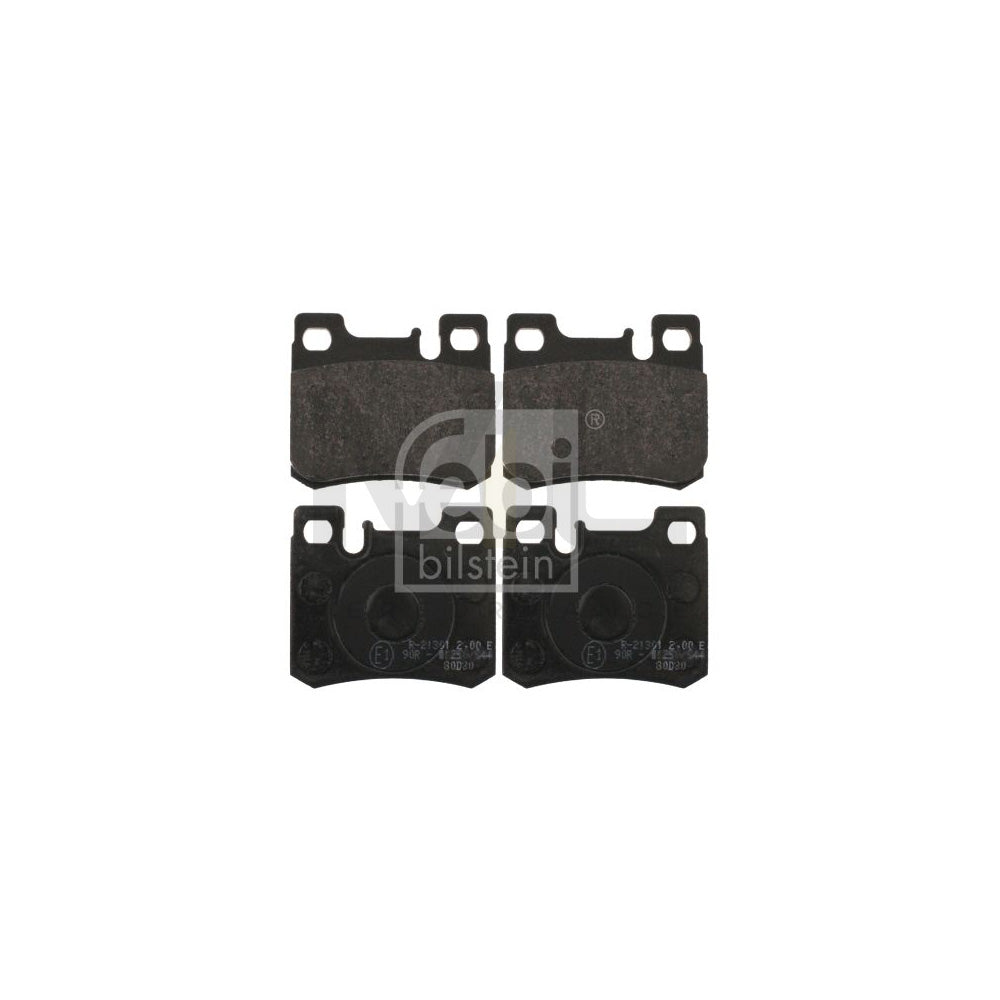 Febi Bilstein 16737 Brake Pad Set Rear Axle, Excl. Wear Warning Contact | ML Performance Car Parts