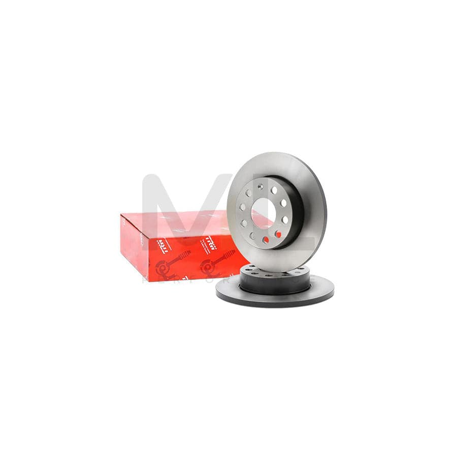 TRW DF4271 Brake Disc Solid, Painted  - 1 piece