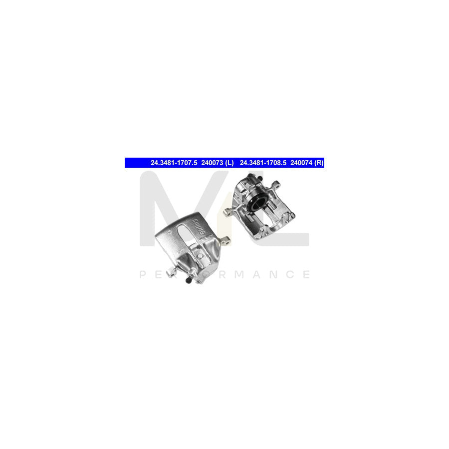 ATE 24.3481-1708.5 Brake Caliper for PEUGEOT 405 without holder
